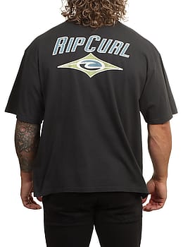 Ripcurl Heritage Icon Tee Washed Black