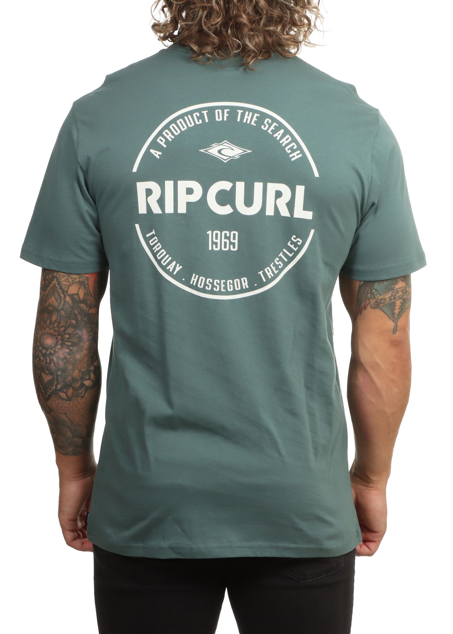 Ripcurl Staple Tee Muted Green