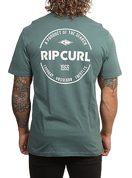 Ripcurl Staple Tee Muted Green
