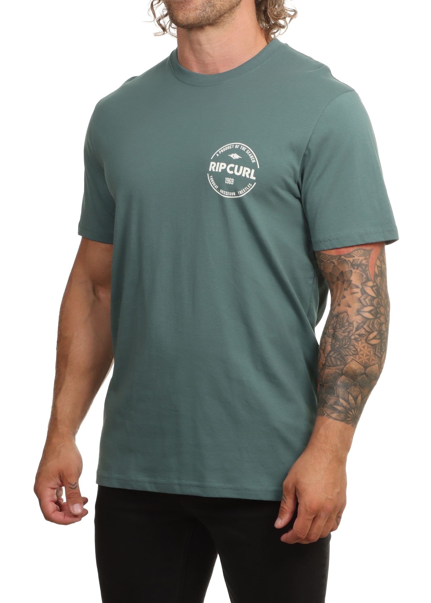 Ripcurl Staple Tee Muted Green