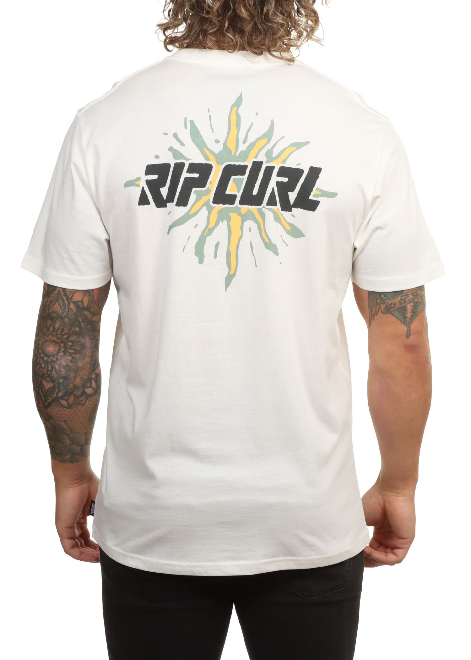 Ripcurl Disorder Burst Tee Bone