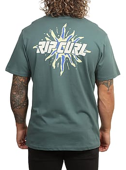 Ripcurl Disorder Burst Tee Muted Green