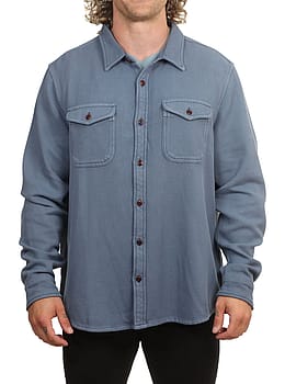Outerknown Chroma Blanket Shirt Marine