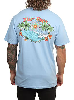 Ripcurl Hazed & Tubed Tee Blue Bell
