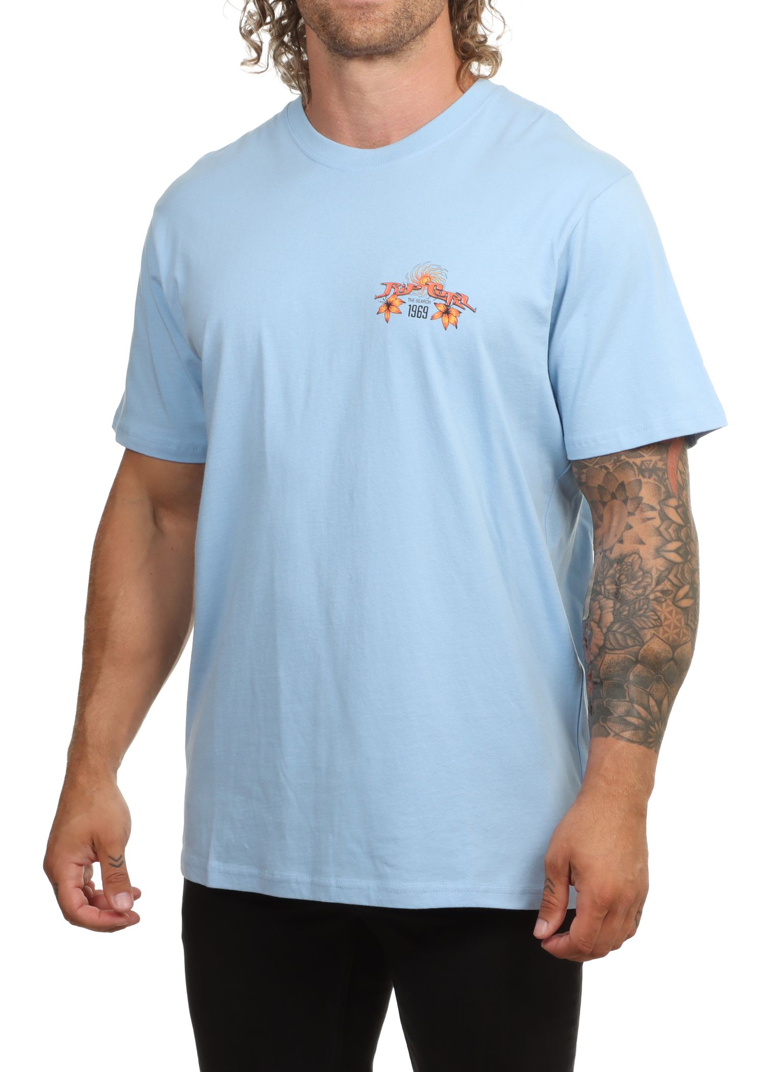 Ripcurl Hazed & Tubed Tee Blue Bell
