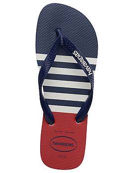 Havaianas Top Nautical Flip Flops White