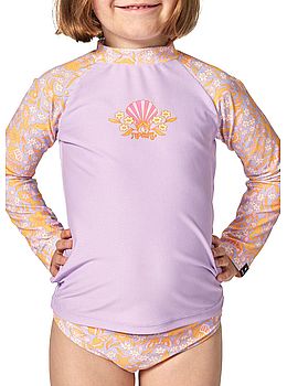 Ripcurl Little Girls Rainbow Tide Swim Set