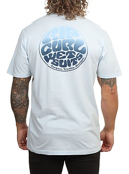 Ripcurl Wettie Passage Icon Tee Glacier Blue