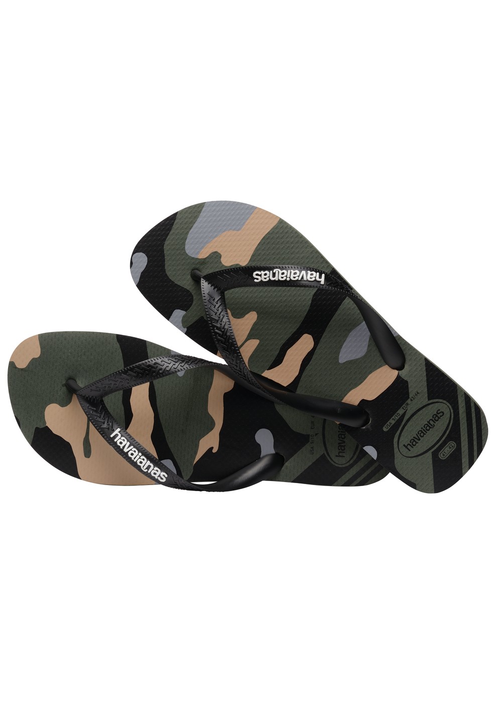 Havaianas Top Camu Sandals Green Olive