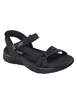 Skechers Go Walk Flex Illuminate Sandals Black