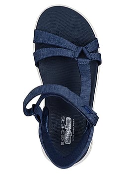 Skechers Go Walk Flex Illuminate Sandals Navy