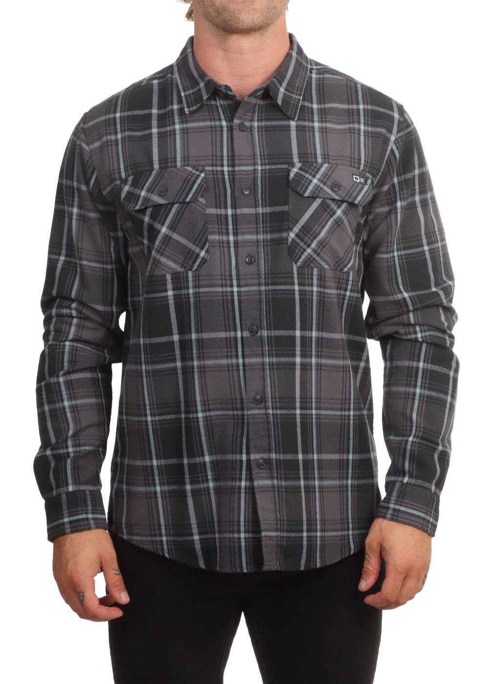Salty Crew Daybreak Flannel Shirt Black