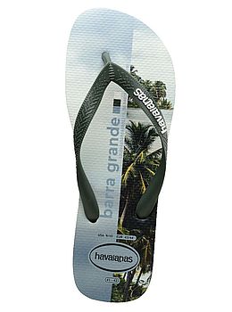 Havaianas Top Surfer Flip Flops Olive Green
