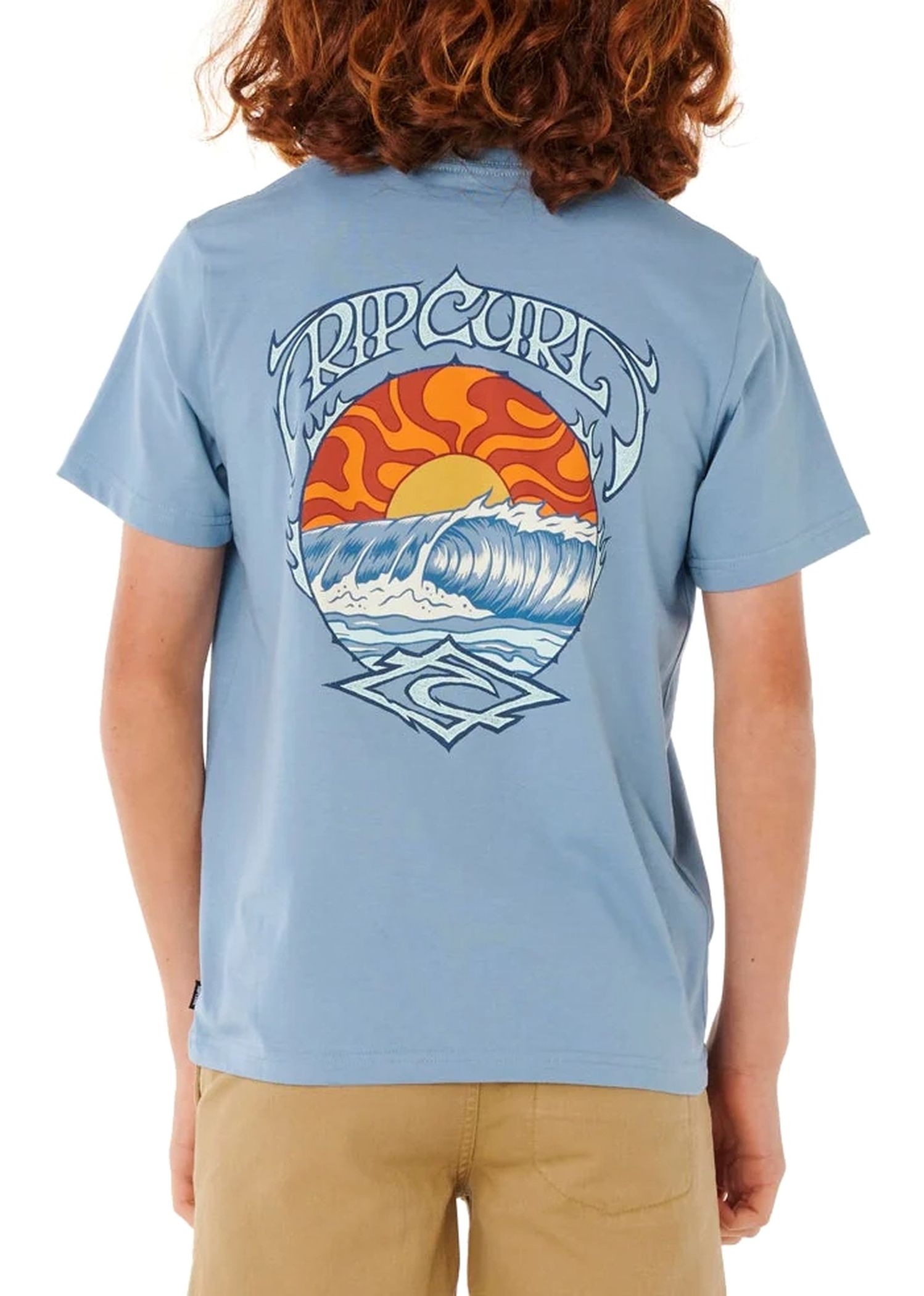 Ripcurl Boys Hazey Days Tee Faded Denim
