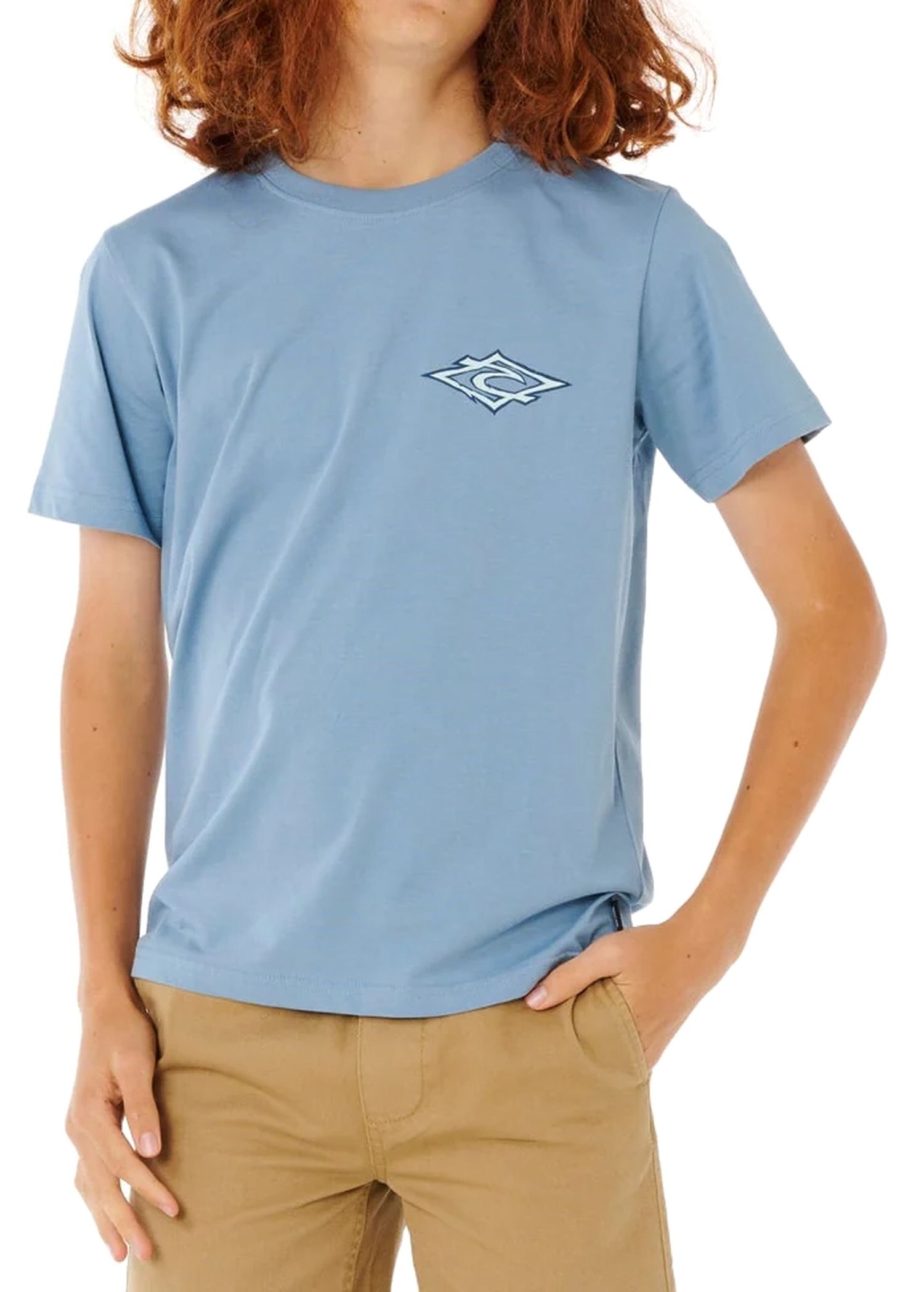 Ripcurl Boys Hazey Days Tee Faded Denim