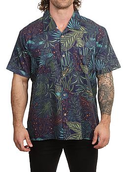 Dark Seas Scadia Woven Shirt Navy