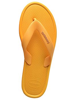 Havaianas Puffed Up Flip Flops Caja Yellow