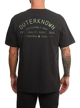 Outerknown Industrial Pocket Tee Washed Black