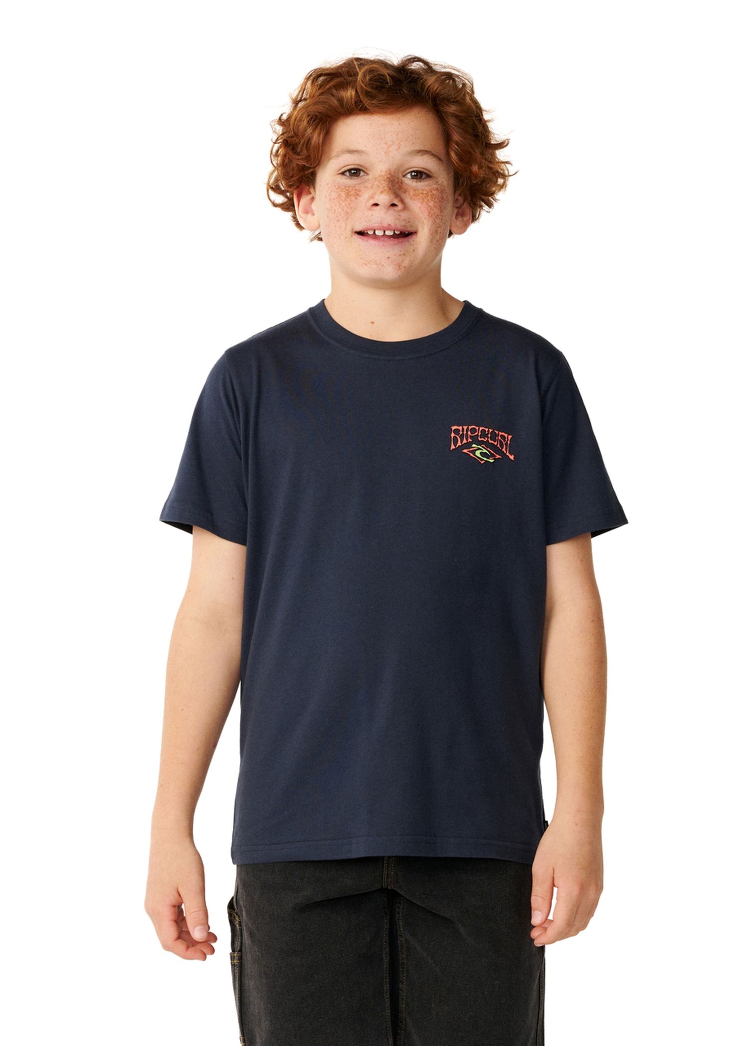 Ripcurl Boys Air Shred Tee Dark Navy