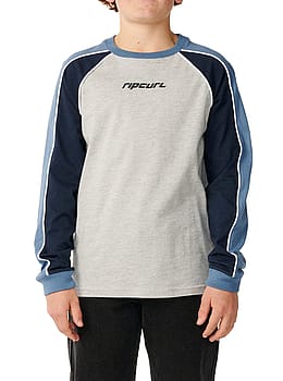 Ripcurl Boys Archive Sandman Panel Long Sleeve Grey