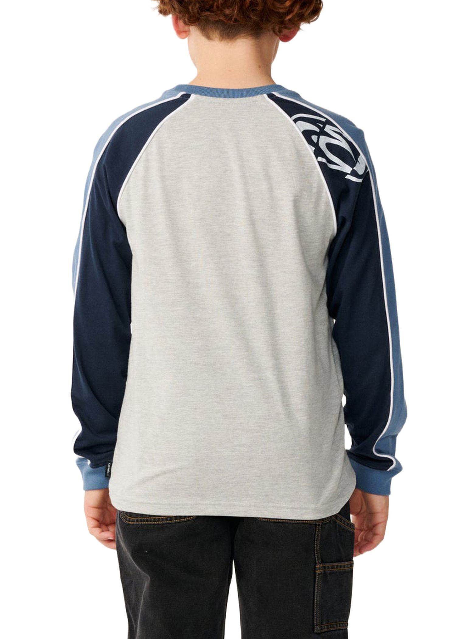 Ripcurl Boys Archive Sandman Panel Long Sleeve Grey