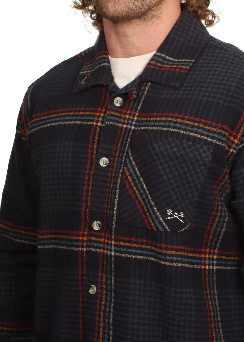 Dark Seas Blanton Shirt Black