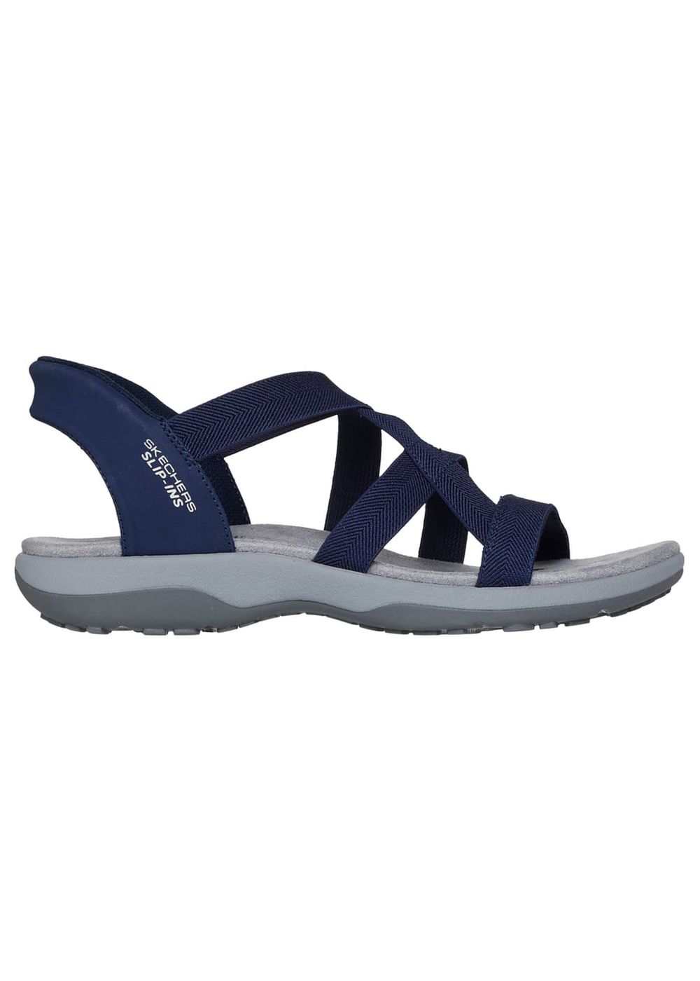 Skechers Reggae Slim Stretch Flex Sandals Navy
