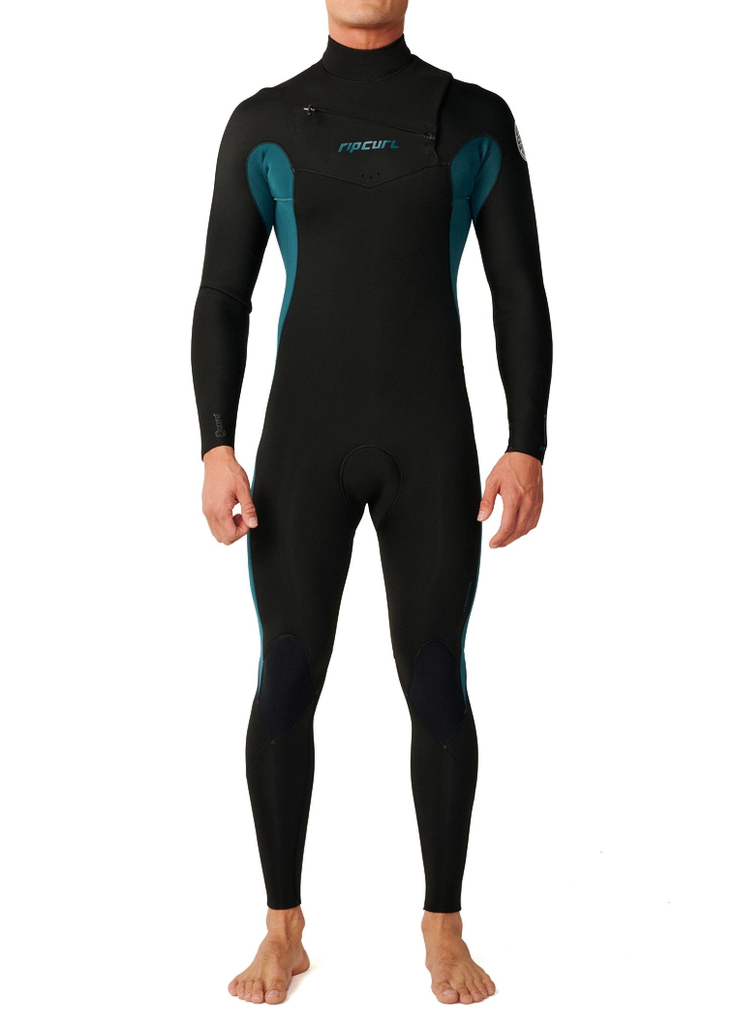 Ripcurl Dawn Patrol 5/4 Chest Zip Wetsuit Green