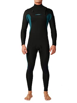 Ripcurl Dawn Patrol 5/4 Chest Zip Wetsuit Green