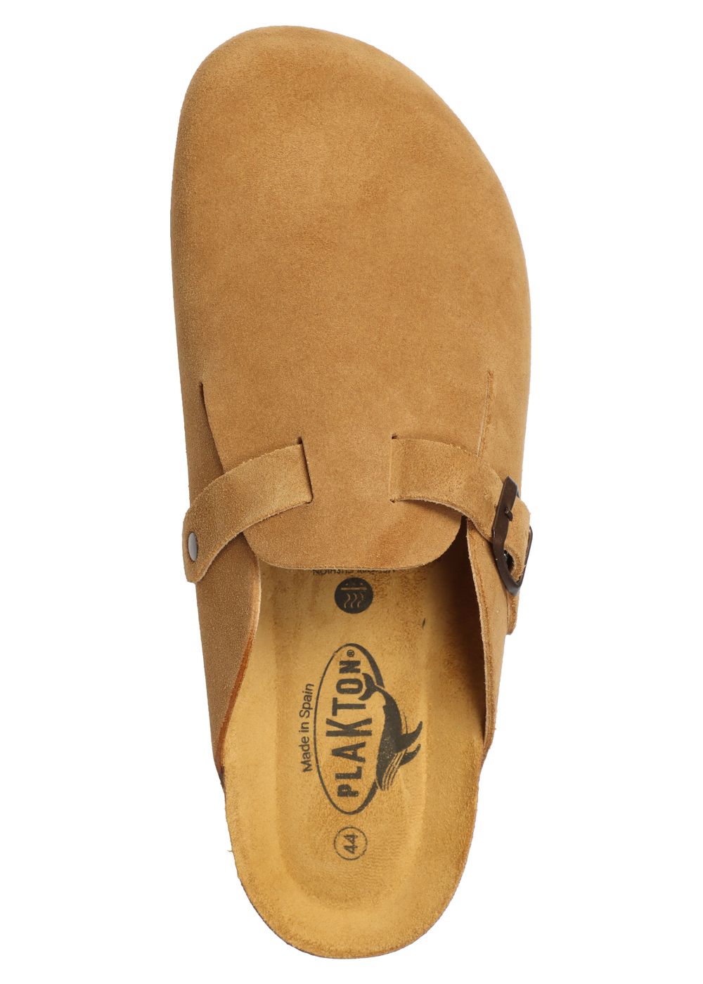 Plakton Blogg Suede Clogs Ginger