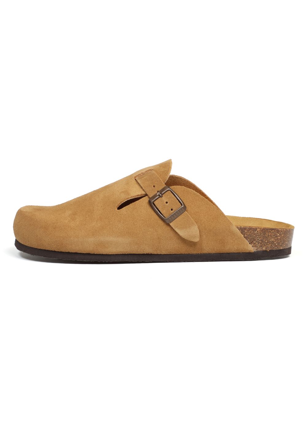 Plakton Blogg Suede Clogs Ginger