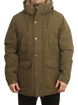 Volcom Starget 5k Parka Jacket Military