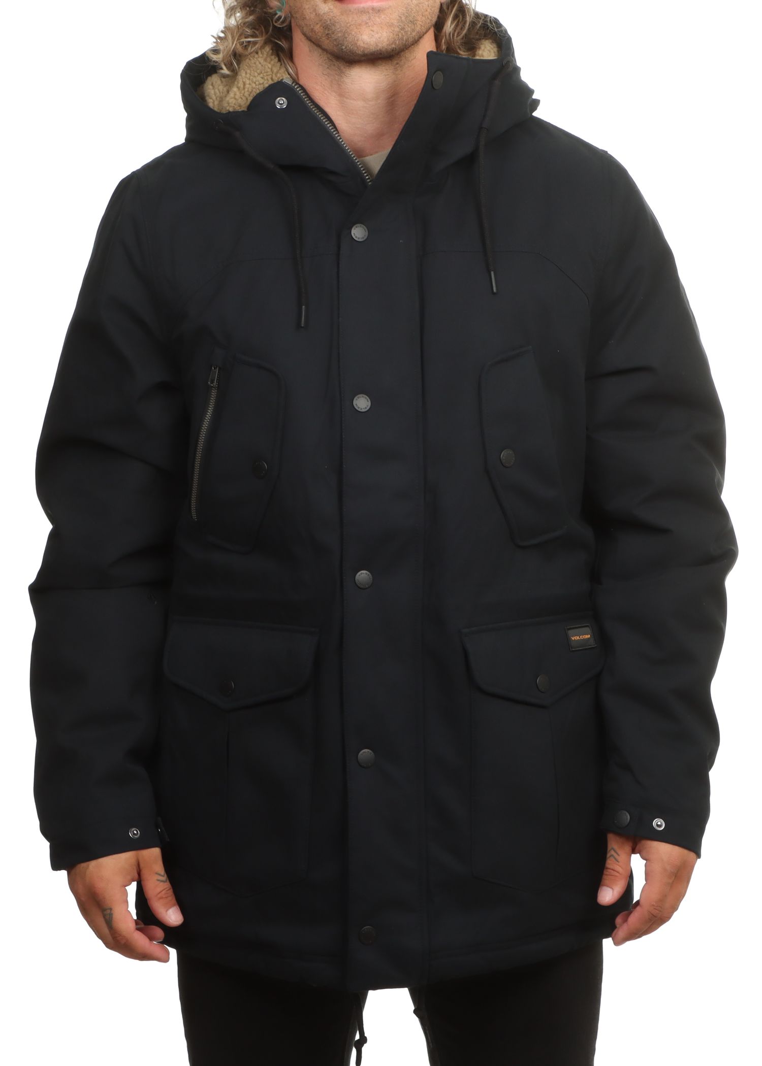 Volcom Starget 5K Parka Jacket Black