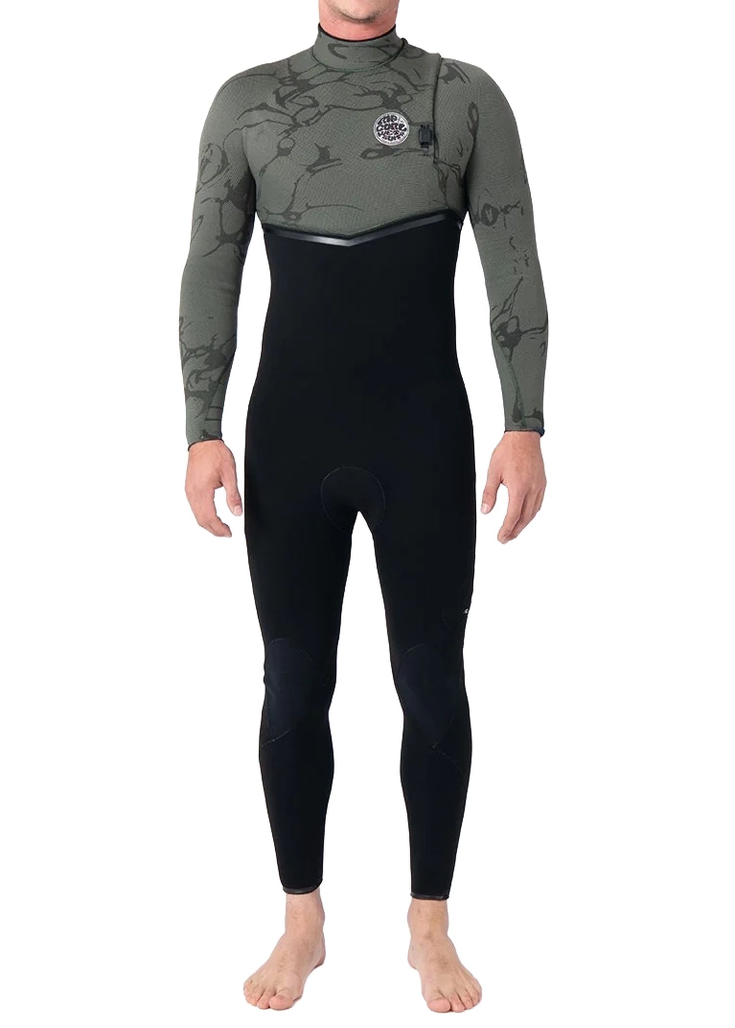 Ripcurl Ebomb 4/3 Zip Free Wetsuit Deep Catcus