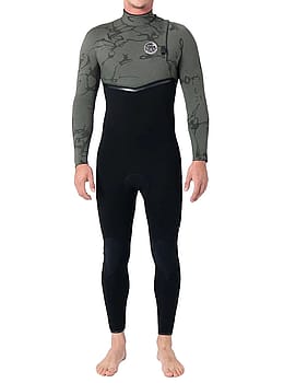 Ripcurl Ebomb 4/3 Zip Free Wetsuit Deep Catcus