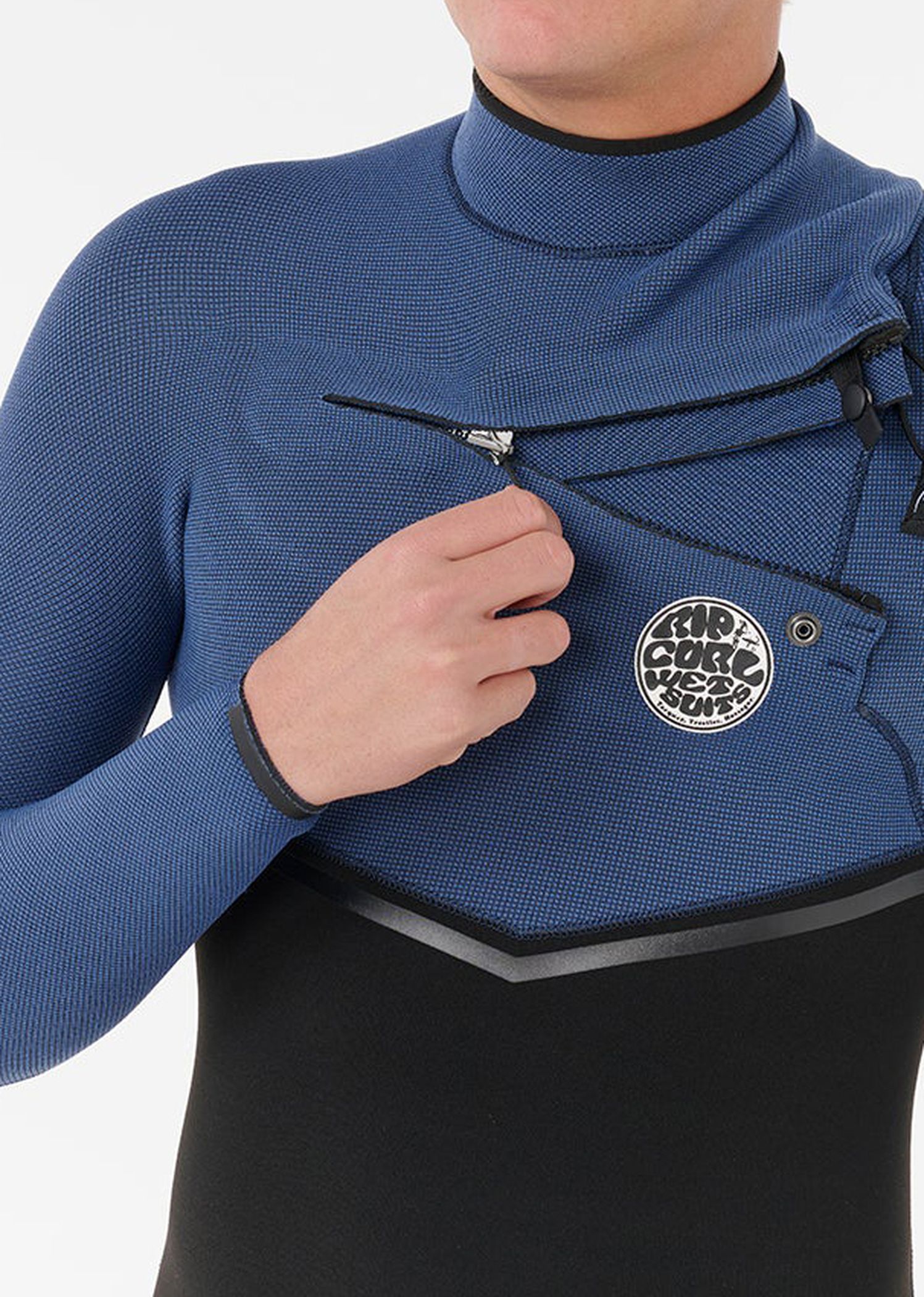 Ripcurl Ebomb 4/3 Chest Zip Wetsuit Navy