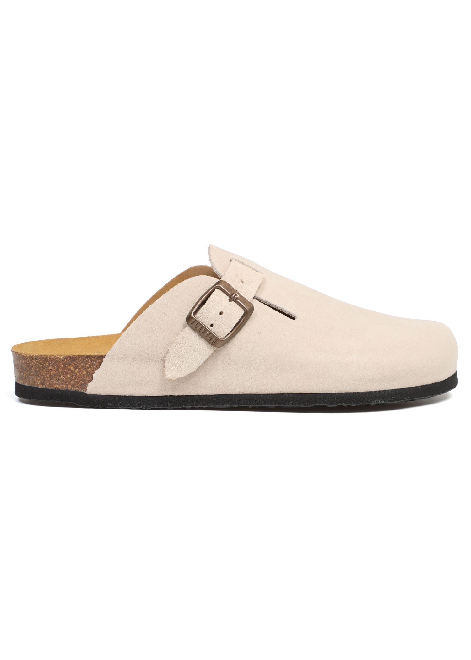 Plakton Blogg Suede Clogs Tobacco