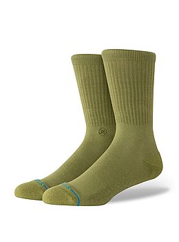 Stance Icon Socks Olive