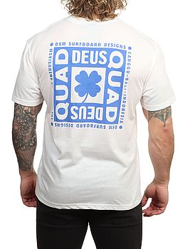 Deus Quad Tee Vintage White