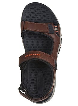 Skechers Prewitt Rigdon Sandals Brown Black