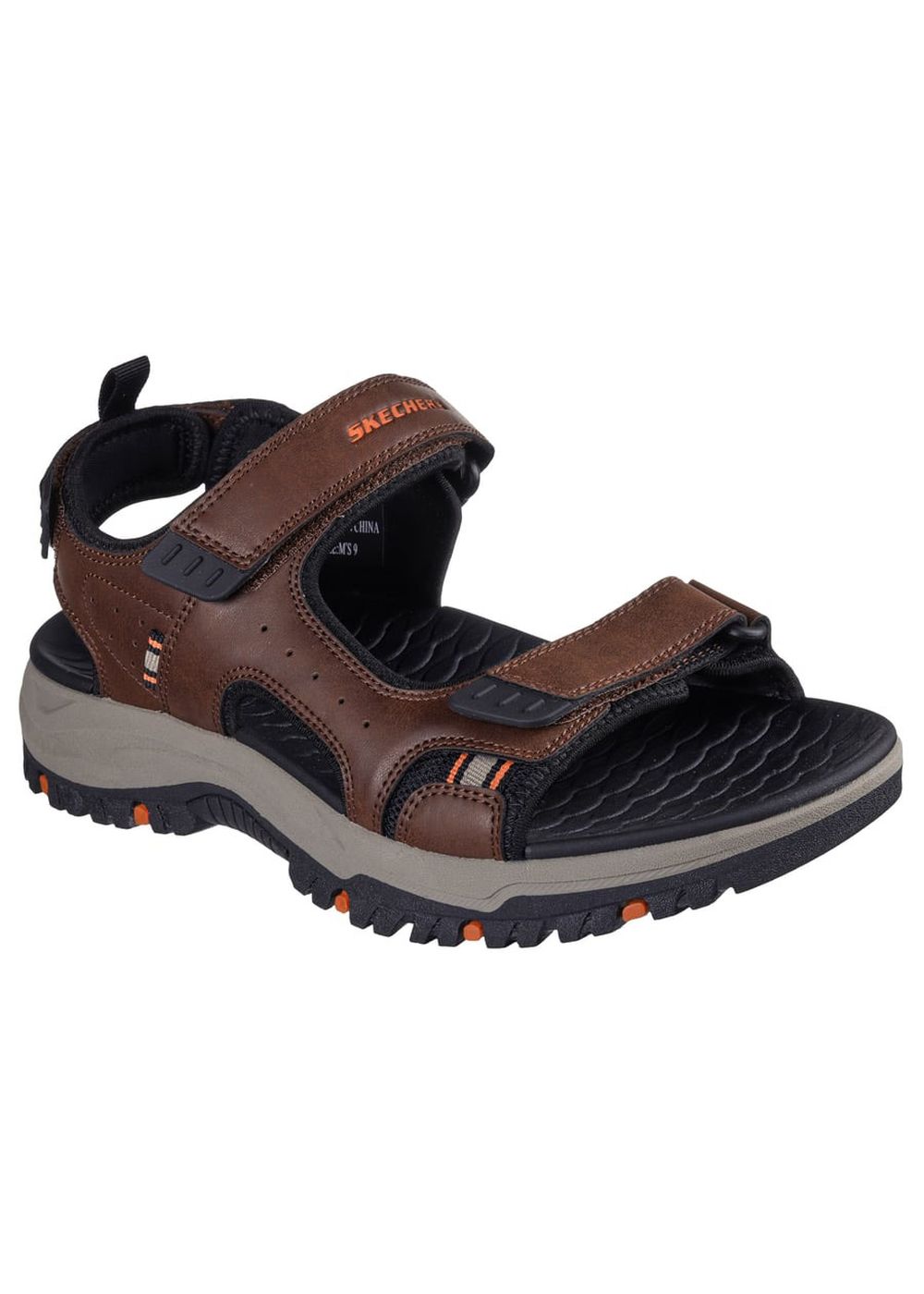 Skechers Prewitt Rigdon Sandals Brown Black