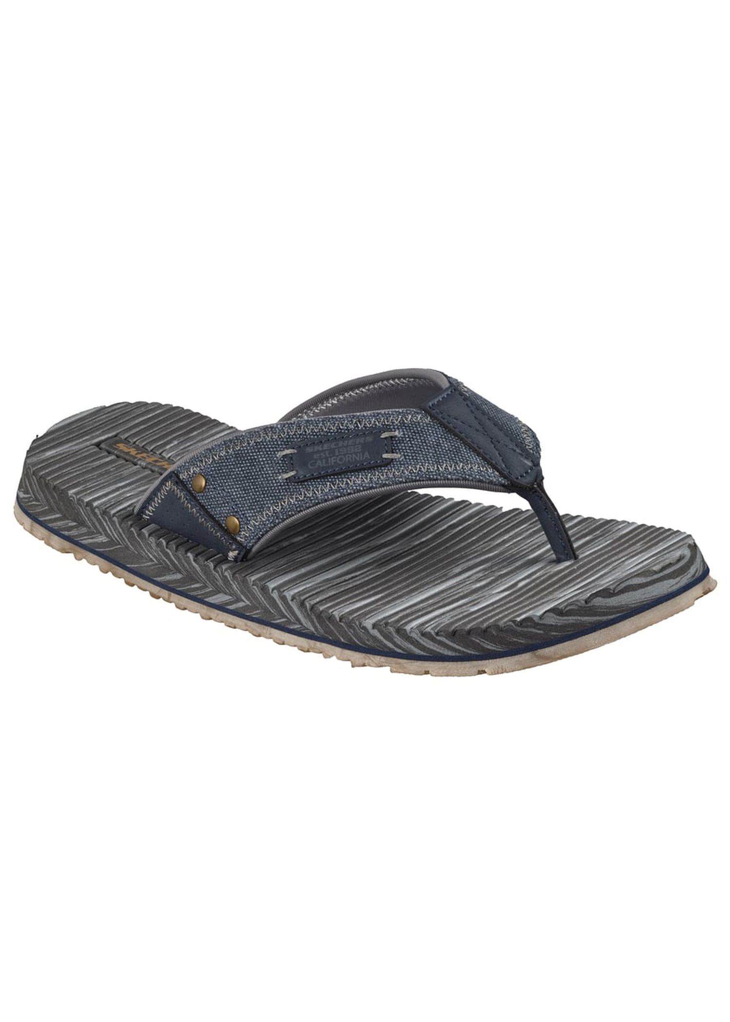 Skechers Quill Sea Side Flip Flops Navy