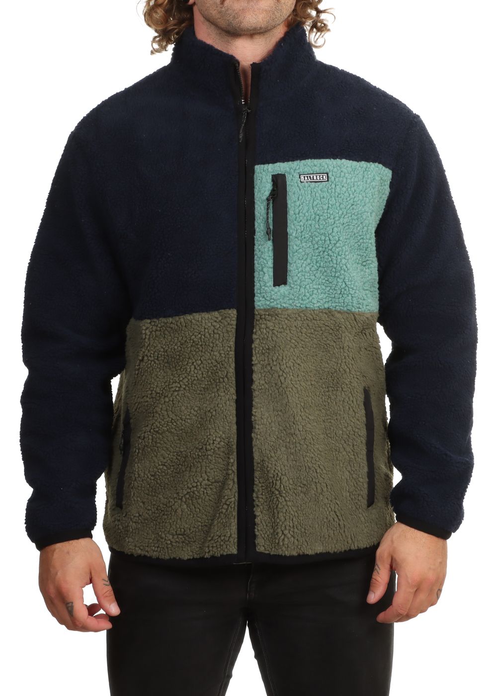 Saltrock Wye Fleece Navy