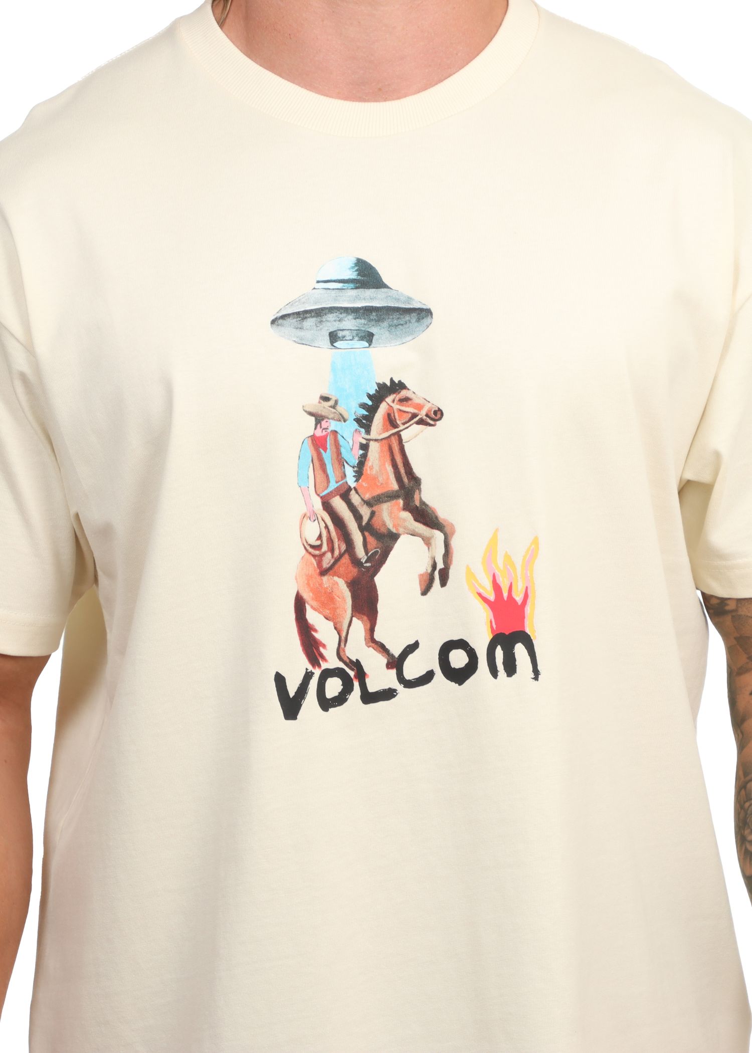 Volcom Mickey Mason 1 Tee Dirty White