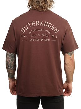 Outerknown Industrial OK Pocket Tee Dark Roast