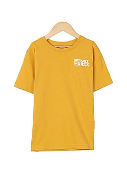 Saltrock Boys Tok Corp Tee Gold