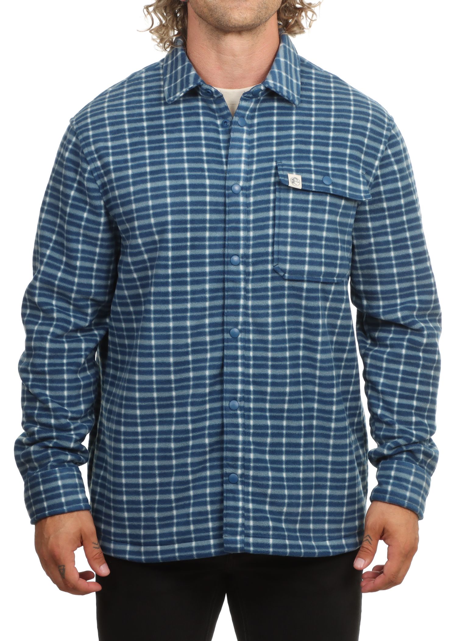 ONeill ORiginals Superfleece Overshirt Blue