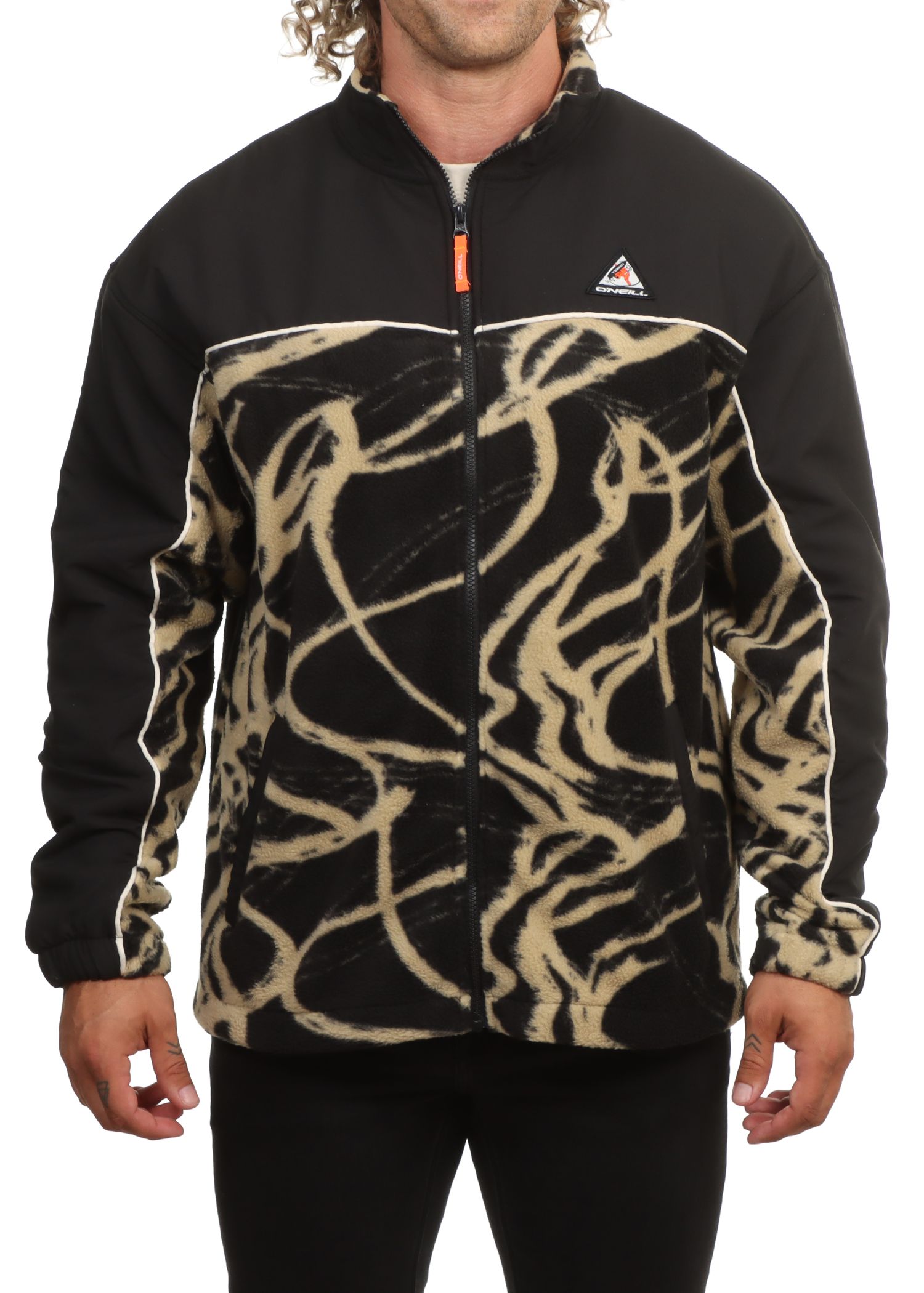 ONeill FWC Play Hyperfleece Beige Snowtracks