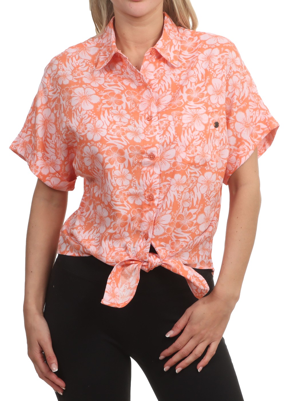 Saltrock Hibiscus Shirt Light Pink