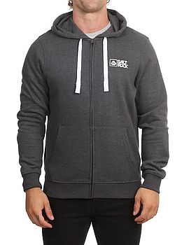 Saltrock Original Zip Hoodie Dark Grey